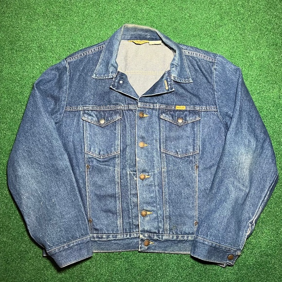 Rustler Jackets & Coats Vintage Rustler Medium Wash Denim Jacket